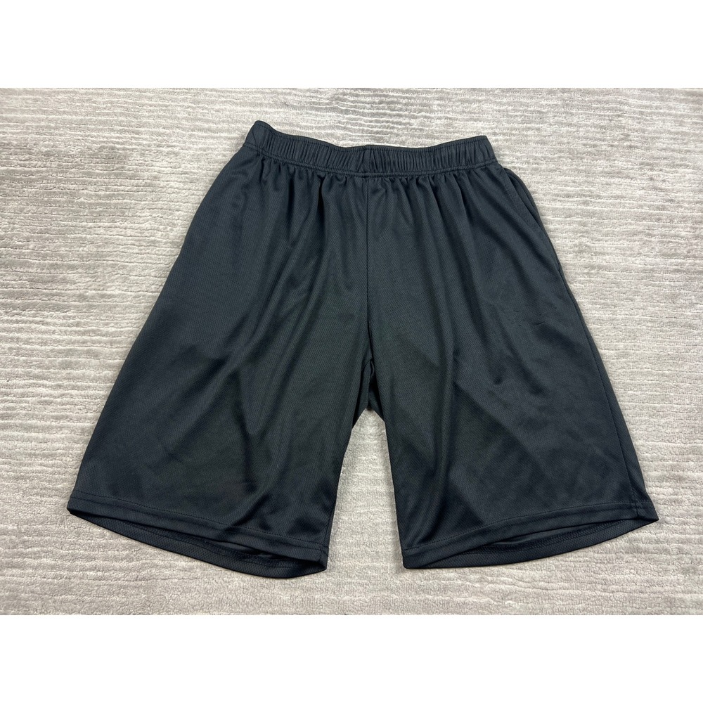 Zone Pro Shorts Mens S Black Basketball Mesh Elastic Waist Activewear RN 67227